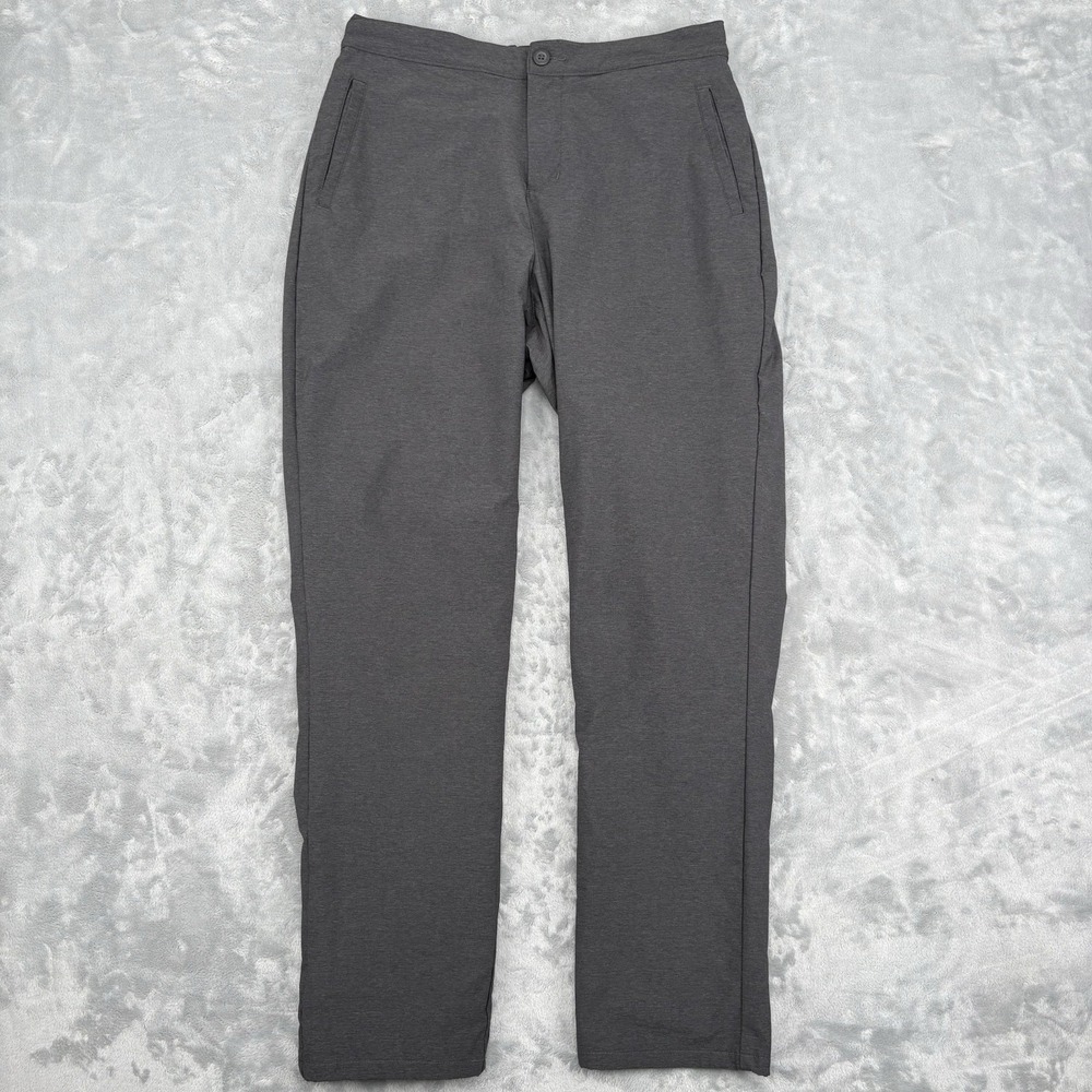 Stormpack Fleece Lined‎ Gray Pants Outerwear Winter Outdoor Sz Medium Cozy Warm
